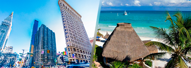 NY y Riviera Maya